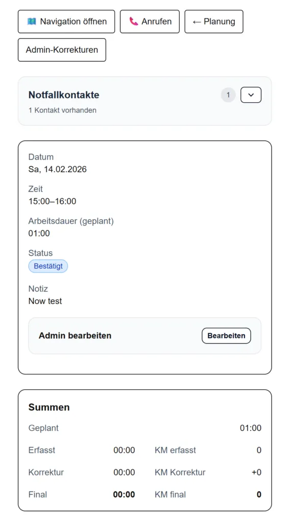 Mitarbeiter App Entwicklung